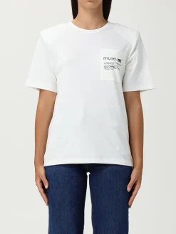 T-shirt con mini logo Elisabetta Franchi