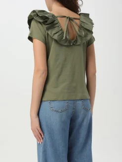 T-shirt con rouches Liu Jo