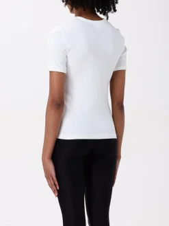 T-shirt Courrèges in cotone stretch