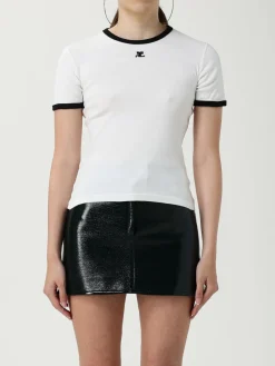 T-shirt Courrèges in cotone