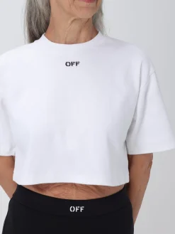 T-shirt crop Off-White