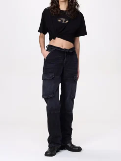 T-shirt crop Oval D Diesel