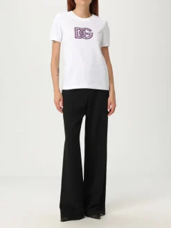 T-shirt DG in cotone Dolce & Gabbana