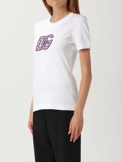 T-shirt DG in cotone Dolce & Gabbana