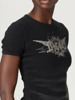 T-shirt Diesel in cotone con logo