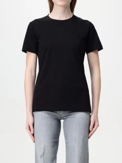 T-shirt Dondup in cotone con logo ricamato