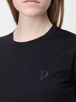 T-shirt Dondup in cotone con logo ricamato