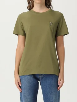 T-shirt Dondup in cotone con logo ricamato