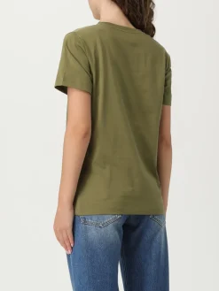 T-shirt Dondup in cotone con logo ricamato