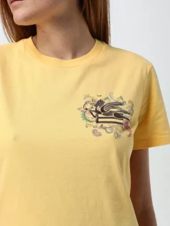 T-shirt Etro in cotone con logo