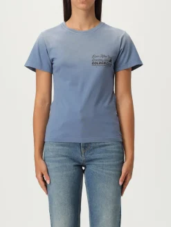 T-shirt Golden Goose in cotone con logo