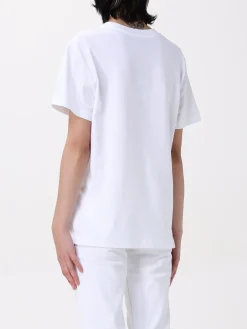 T-shirt in cotone A.P.C. con logo e ricami