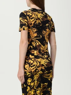 T-shirt in cotone barocca Versace Jeans Couture