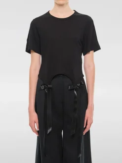 T-shirt in cotone con fiocchi Simone Rocha