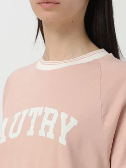 T-shirt in cotone con logo Autry