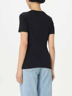 T-shirt in cotone con logo Just Cavalli