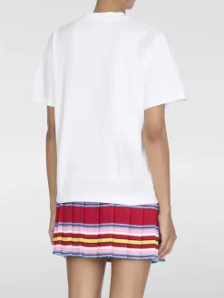 T-shirt in cotone con logo Tennis Club Casablanca