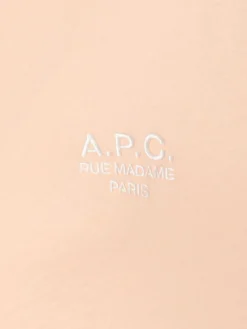 T-shirt in cotone con logo A.P.C.