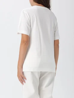 T-shirt in cotone con logo Pinko