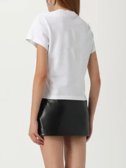 T-shirt in cotone con logo Alexander Wang