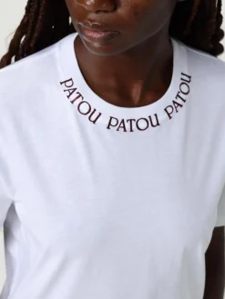 T-shirt in cotone con logo Patou