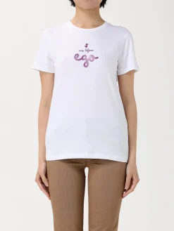 T-shirt in cotone con logo Save The Duck