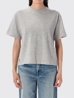 T-shirt in cotone con logo ricamato Polo Ralph Lauren