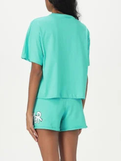 T-shirt in cotone con maxi logo Disclaimer