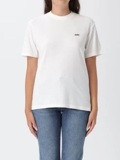T-shirt in cotone con mini logo Autry