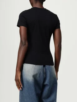 T-shirt in cotone con mini logo Moschino Jeans