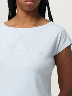 T-shirt in cotone con ricami Polo Ralph Lauren