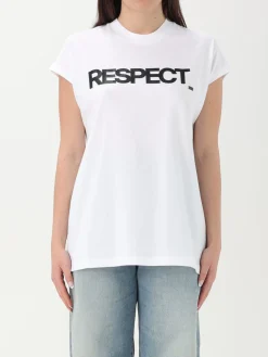T-shirt in cotone con stampa Respect Save The Duck