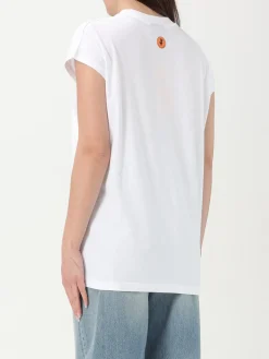 T-shirt in cotone con stampa Respect Save The Duck