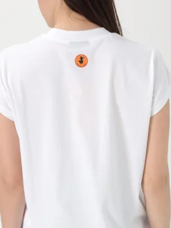 T-shirt in cotone con stampa Respect Save The Duck