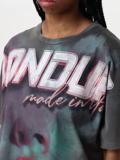 T-shirt in cotone stampata Dondup