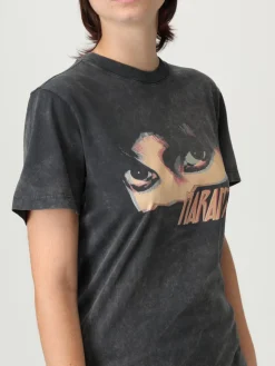 T-shirt in cotone stampata Isabel Marant Etoile