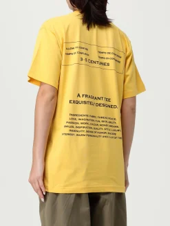 T-shirt in cotone stampata Moschino Couture