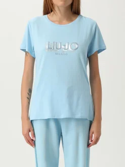 T-shirt in cotone stretch Liu Jo