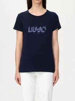 T-shirt in cotone stretch Liu Jo