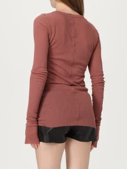 T-shirt in cotone trasparente Rick Owens