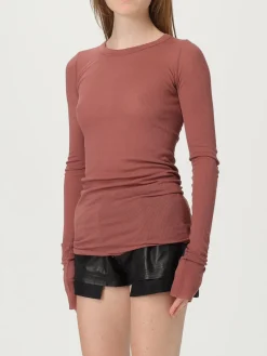 T-shirt in cotone trasparente Rick Owens