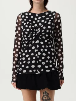 T-shirt in jersey stretch a pois Liu Jo