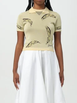 T-shirt Jacquemus in maglia stampata