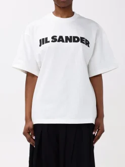 T-shirt Jil Sander in cotone con logo