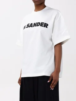 T-shirt Jil Sander in cotone con logo