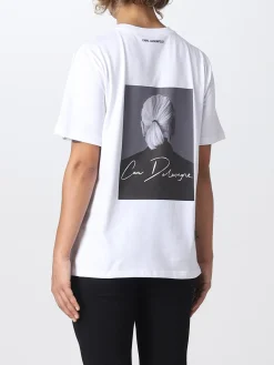 T-shirt Karl Lagerfeld con stampa grafica