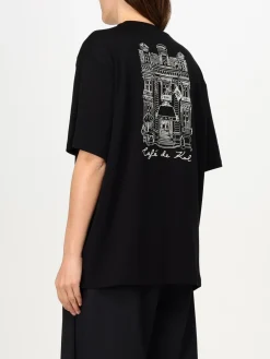 T-shirt Karl Lagerfeld in cotone organico con stampa