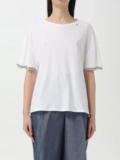 T-shirt Liu Jo in cotone con inserti di strass