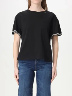 T-shirt Liu Jo in cotone con inserti di strass