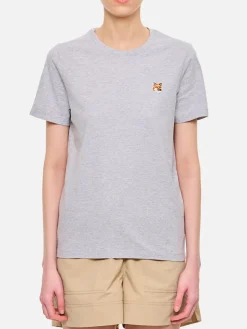 T-shirt Maison Kitsuné in cotone con logo